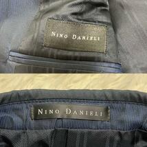最高級 NINO DANIELI ニノダニエリ コルネリアーニ テーラードジャケット タキシード ブレザー ショールカラー ネイビー イタリア製 XL_画像9