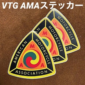 AMA ビンテージ ステッカー ハーレーダビッドソン モーター系 デッドストック バイカー DEAD STOCK AMA Vintage Sticker