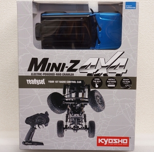 【送料無料】京商 ミニッツ 4x4 4×4 レディセット ジムニー 青 JIMNY 32530MB (Kyosho MINI-Z 1/28 readyset Suzuki Jimny)