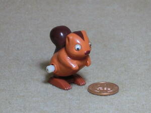 1977 year TOMY company JAPAN made squirrel zen my .... doll * animation equipped postage 200 jpy ~