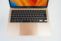Apple MacBook Air M1チップ メモリ8GB SSD256GB 13.3インチ A2337 充放電回数15回[ゴールド]　美品　送料無料_画像3