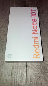 Readmi Note 10T ブラック 64GB 2024年1月末購入 中古 未使用画面フィルム1枚付き