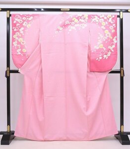 cherry*z2530lr*. industry. thought . making * two shaku sleeve small long-sleeved kimono * pink series * graduation ceremony two shaku sleeve hakama easy dressing long-sleeved kimono street ..kimono[ secondhand goods / poly- ]