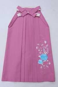 cherry★z1556lz★ブランド★着用可★卒服コレクション★女性 袴★卒業式★京都散策/はかま★ピンク系 刺繍 振袖 ブーツと【中古品/ポリ】