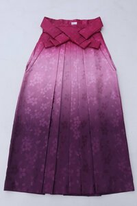 cherry★z1510lz★着用可★卒服コレクション★女性 袴★卒業式★京都散策/はかま★ピンク系 ぼかし 二尺袖【中古品/ポリ