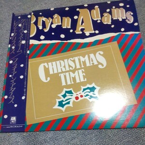 中古LP ブライアン・アダムス〜クリスマス・タイム / レゲエ・クリスマス 〜