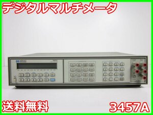 【中古】デジタルマルチメータ　3457A　アジレント　Agilent 6.5桁　4線式抵抗測定対応 x00067　★送料無料★[電圧 電流 電力]