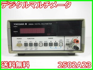 【中古】デジタルマルチメータ　2502A23　横河電機 YOKOGAWA　5.5桁　3z3509　ジャンク品★送料無料★[電圧 電流 電力]