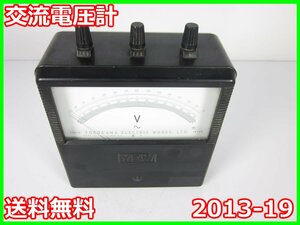 【中古】交流電圧計　2013-19　横河電機 YOKOGAWA 【電圧測定レンジ】300/750V(2レンジ)　3z2308　★送料無料★[電圧 電流 電力]