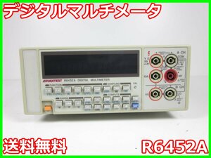 【中古】マルチメータ　R6452A　アドバンテスト Advantest　5.5桁　x03234　★送料無料★[電圧 電流 電力]