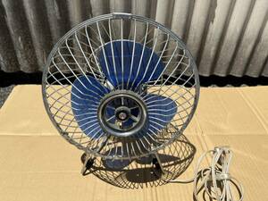  Mitsubishi electric fan Showa Retro antique D20-AC retro electric fan 