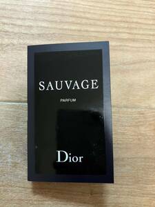 1 иен старт! новый товар не использовался товар Dior SAUVAGE Dior sova-ju духи Pal вентилятор 1ml DIOR