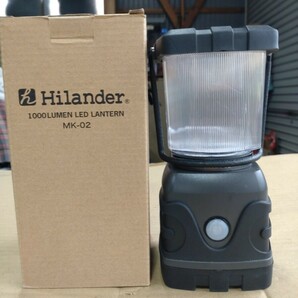美品 ハイランダー Hilander LEDランタン 1000lm MK-02 白色 暖色 全灯 3モード 光量調節 60の画像1