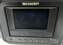 ■希少レア■ SHARP 8VIEWCAM VL-EL320 8mmビデオカメラ シャープ ビューカム カメラ アンティーク ヴィンテージ レトロ ジャンク_画像5