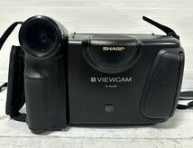 ■希少レア■ SHARP 8VIEWCAM VL-EL320 8mmビデオカメラ シャープ ビューカム カメラ アンティーク ヴィンテージ レトロ ジャンク_画像1