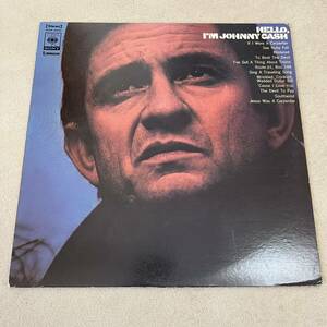 【国内盤】ジョニーキャッシュ HELLO I'M JOHNNY CASH / LP レコード / SONP50245 / ライナー有 / カントリーウエスタン /