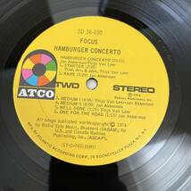【US盤米盤】FOCUS HAMBURGER CONCERTO フォーカス ハンバーガーコンチェルト / LP レコード / SD36 100 / スリーブ無 / 洋楽ロック /_画像10