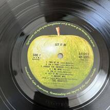 【国内盤】THE BEATLES LET IT BE ビートルズ / LP レコード / AP9009 / ライナー有 / 洋楽ロック /_画像10