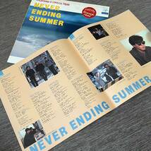 杉山清貴&オメガトライブ NEVER ENDING SUMMER / LP レコード / 30159 28 / ライナー有 / 和モノ /_画像5