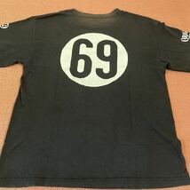 TENDERLOIN テンダーロイン　両面プリントTシャツ アメカジ　USED BLACK _画像8