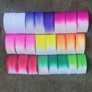 9色24束　グラデーション　蓮紙　蓮　ペーパークラフト　韓国　仏花　ピンク　