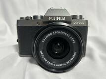 【美品】Fujifilm 富士フィルム X-T100 XC15-45mm F3.5-5.6 OIS PZ レンズキット元箱付き_画像2