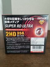 未開封 新品 マクセル 5.25型 フロッピー ディスク 2HD 256 MD2-256HD maxell SUPER RD ULTRA FD FLOPPY DISC パソコン PC 用品 レトロ _画像2