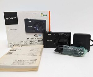 ★SONY ソニー Cyber-shot DSC-WX350 デジタルカメラ ブラック　動作確認済み