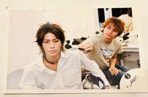 KAT-TUN 亀梨和也 & Johnnys jr. 秋山純 2002〜2003年頃 ジャニーズ ジュニア時代 2ショット 公式写真