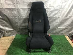 D-I0514 ★ プリウス NHW11 運転席 シート 社外 RECARO 平成12年 1カプラ 3ピン ドライバーシート LX ？ LS ? レカロ