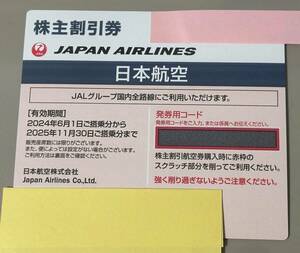 JAL акционер льготный билет (2025/11/30 до )