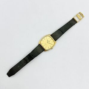 05121 オメガ OMEGA 稼働品 デビル DE VILLE メンズ 腕時計 手巻き ゴールドカラー アンティーク ヴィンテージの画像5