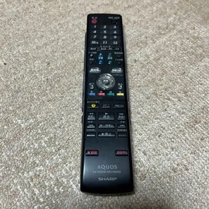 シャープ BD テレビリモコン　切り替え