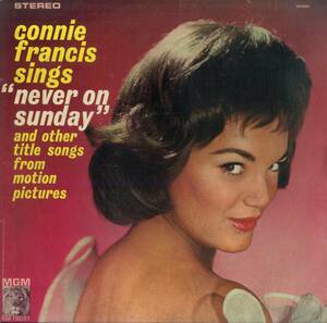 A00593545/LP/コニー・フランシス「Sings Never On Sunday And Other Title Songs From Motion Pictures」