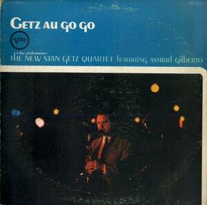 A00594371/LP/ニュー・スタン・ゲッツ・カルテット / アストラッド・ジルベルト「Getz Au Go Go」