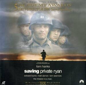 B00183741/LD2枚組/トム・ハンクス / マット・デイモン「プライベート・ライアン Saving Private Ryan 1998 [Widescreen] (1999年・PILF-