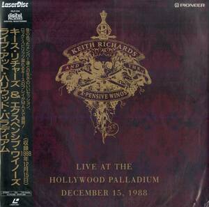 B00184915/LD/キース・リチャーズ & ザ・エクスペンシブ・ワイノーズ「Live At The Hollywood Palladium (1991年・PILP-1114・ブルースロ