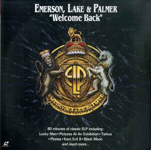 B00184899/LD/ema-son* Ray k& химическая завивка -(EL&P)[Emerson Lake & Palmer Welcome Back 1992 (1993 год *VILP-49* Progres )]