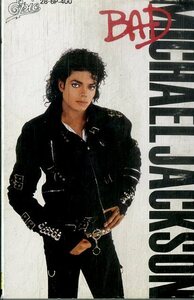 F00025616/ cassette / Michael * Jackson [Bad (1987 year *28-6P-400* Synth pop * fan k*FUNK* disco *DISCO)]