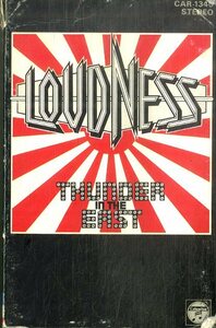 F00025502/カセット/LOUDNESS(ラウドネス)「THUNDER IN THE EAST(サンダー・イン・ジ・イースト)」