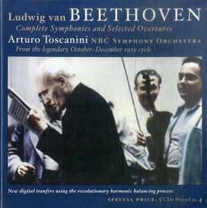 D00162271/▲▲CD5枚組ボックス/Arturo Toscanini/NBC Symphony Orchestra「The 1939 Beethoven Cycle」