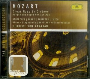 D00162231/CD/Wiener Singverein/Berliner Philharmoniker/Herbert von Karajan「Mozart/Great Mass In C Minor Adagio And Fugue For St