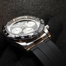 送料無料・新品・互換用・腕時計 パガーニデザインシリコンラバーピンバックル＆エンドリンク（フラッシュフィット）セット取付幅20mm交換_画像10