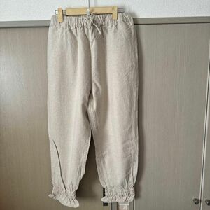 新品★裾絞りパンツ　キナリ　SM2 サマンサモスモス Samansa Mos2 ペチパンツ 