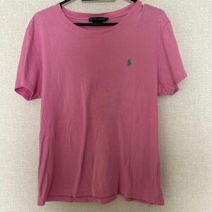 ラルフローレン　tシャツ POLO LAUREN ラルフローレン 半袖Tシャツ 半袖　ピンク
