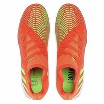 新品 adidas【26.5cm】プレデター エッジ.3 IN サッカー フットサル トレーニング シューズ 靴 アディダス PREDATOR インドア 赤 8518_画像4