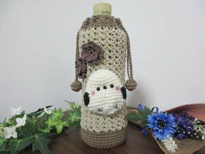  ручная работа пластиковая бутылка покрытие (500ml) кружево вязание . цветок узор simaenaga узор 