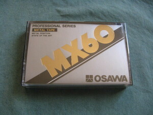 OSAWA カセットテープ PROFESSIONAL SERIES METAL MX60 未開封品