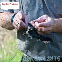 cy1772: 鳥よけ ネット 動物 網 アウトドア 防鳥 畑 野菜 果物 庭 ガード 保護 カラス ハト スズメ 害虫駆除 鳥 トリ 3ｍ×15ｍ 10ｍ 12ｍ_画像3