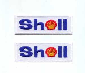 2枚セット　Sｈｅｌｌ(シェル)輸入ワッペン